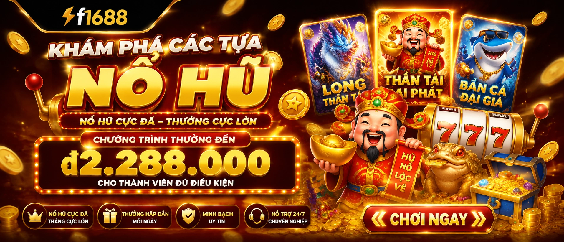 Ảnh khu Nổ Hũ lễ hội của F1688