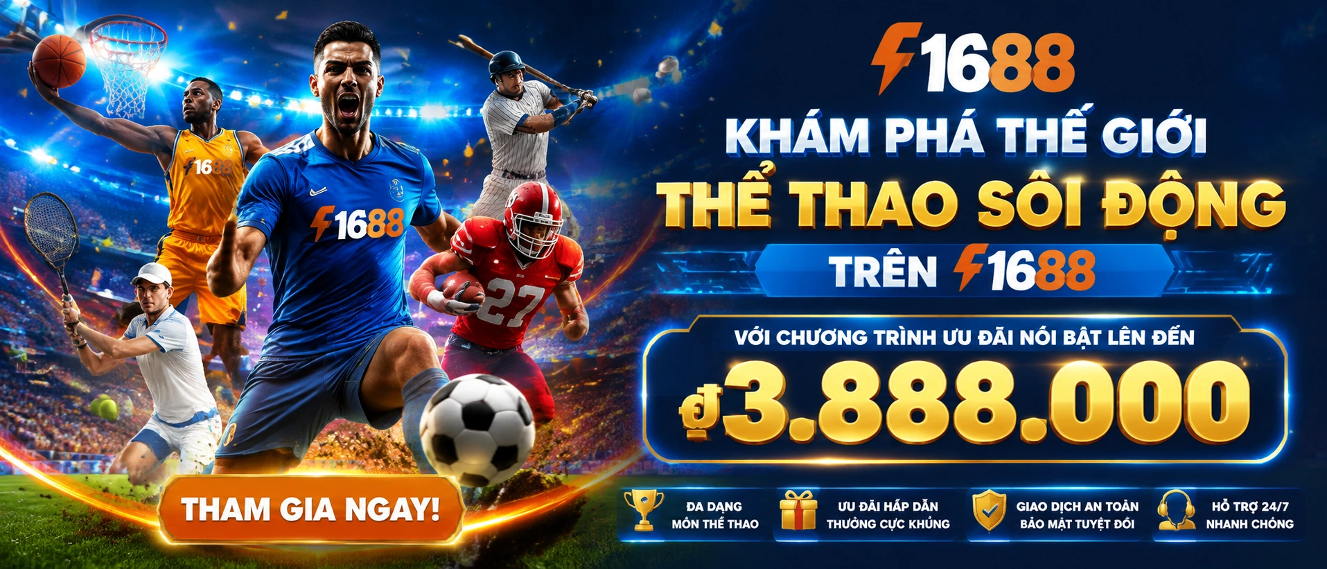 Hình ảnh thể thao trực tiếp trên f1688